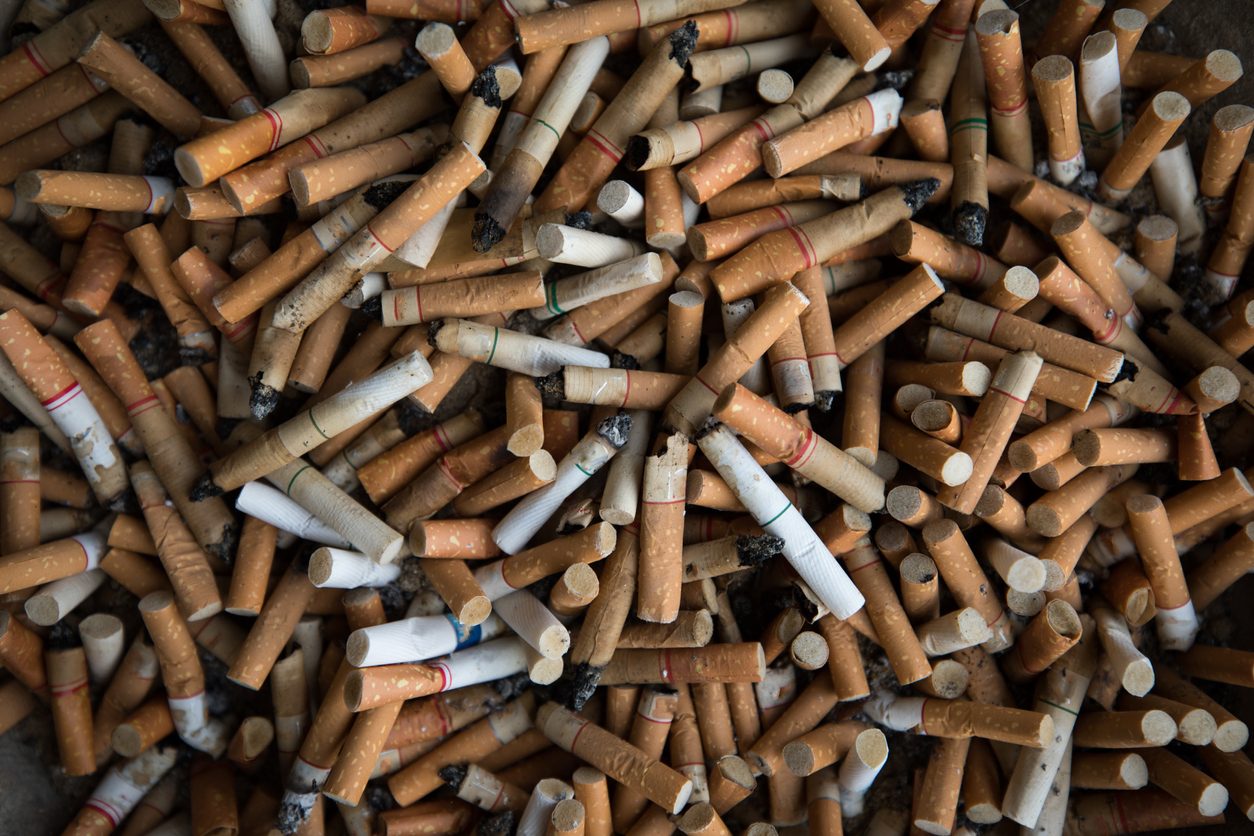 iStock/تتسبب السجائر في تلوث كبير بالبيئة