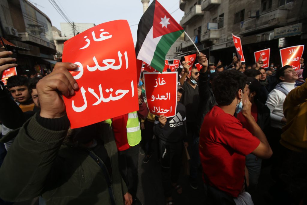 إسرائيل الأردن احتجاجات