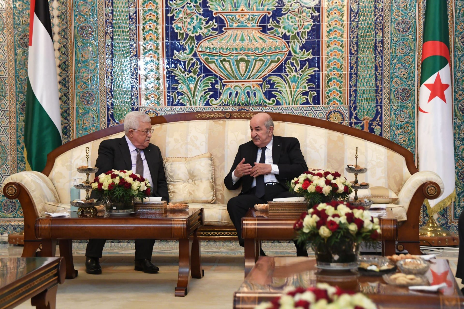 الجزائر وفلسطين