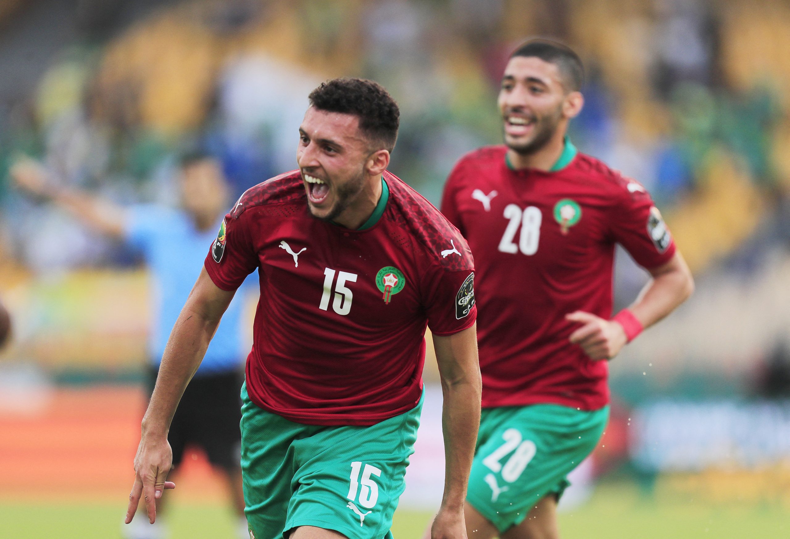 منتخب المغرب تأهل لدور الـ16 في كأس إفريقيا (رويترز)
