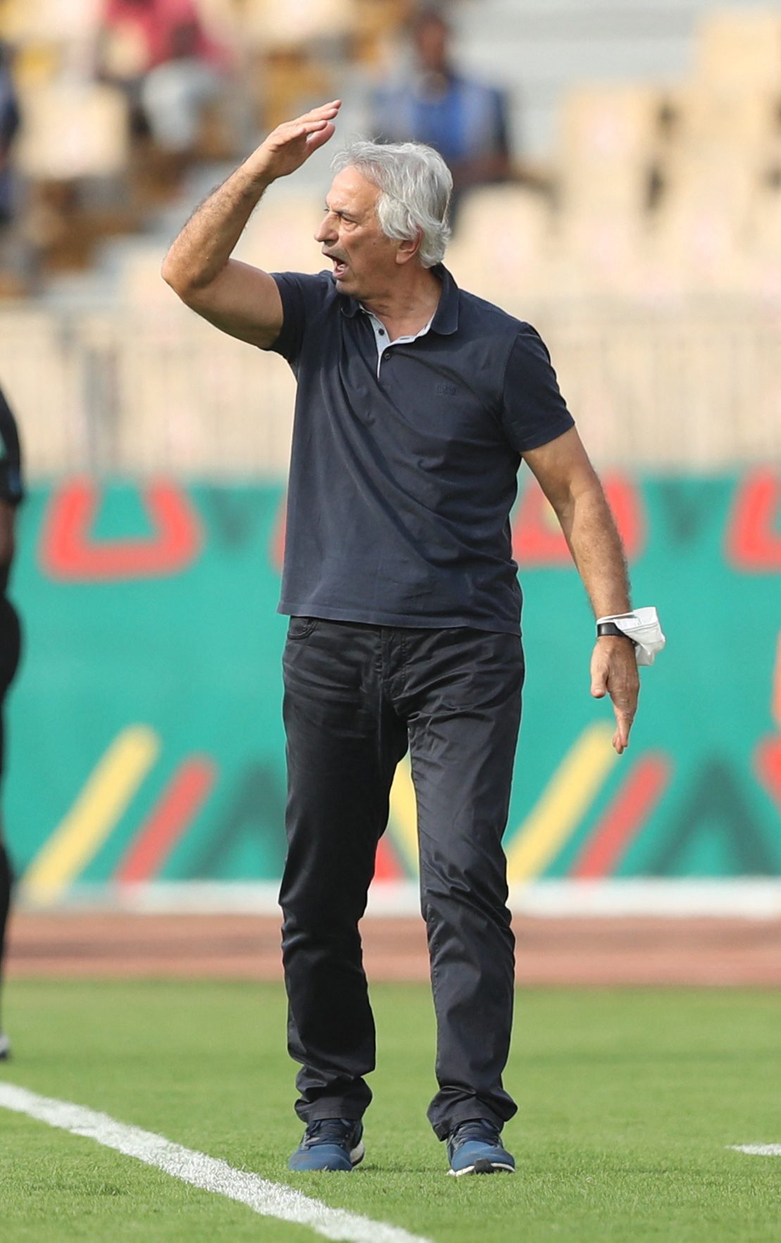 مدرب المنتخب المغربي وحيد خليلوزيتش (رويترز)
