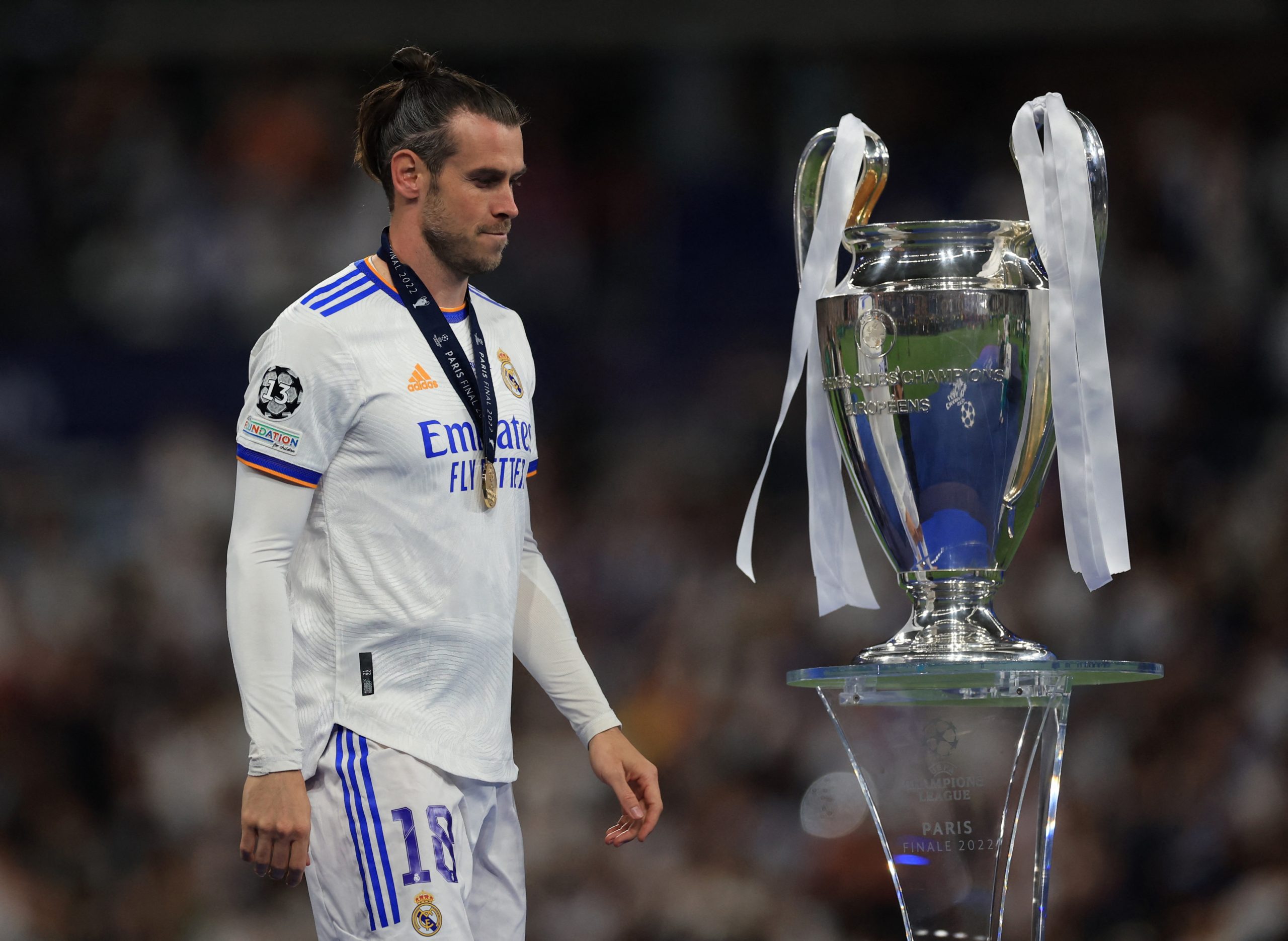 بيل أحد أقل لاعبي ريال مدريد مشاركة في دوري الأبطال (رويترز)