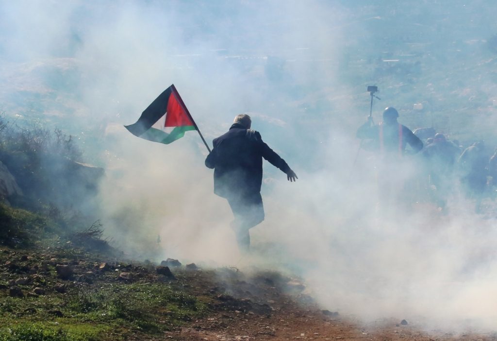 مواجهات بين قوات لااحتلال الإسرائيلي وفلسطينيين / الأناضول
