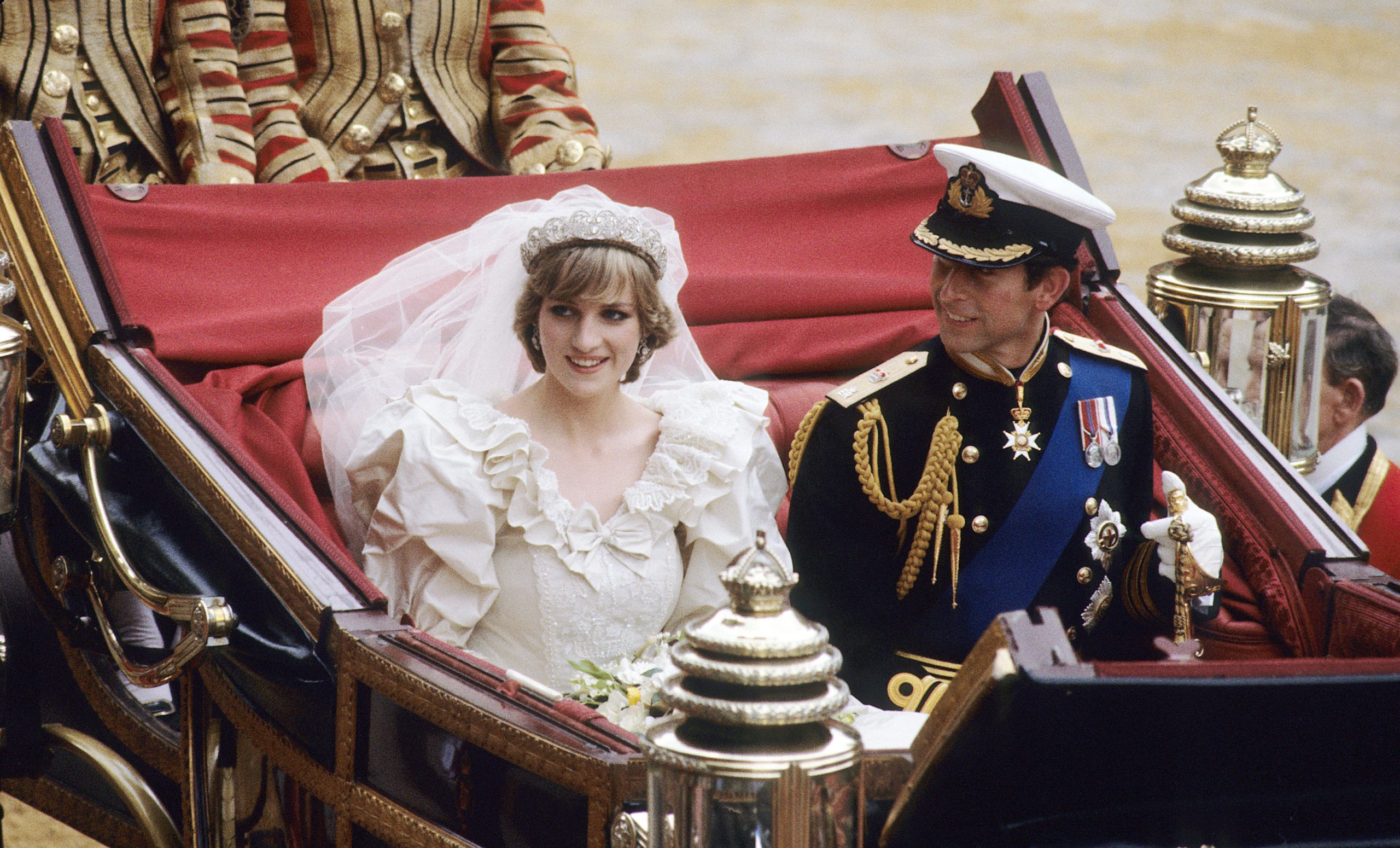 حفل زفاف الأميرة ديانا والأمير تشارلز في عام 1981 / gettyimages