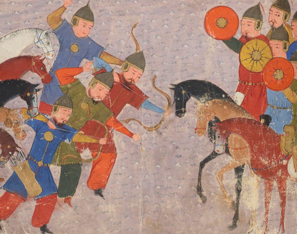 المغول في حملتهم العسكرية ضدّ خوارزم (في إيران المعاصرة)/ Getty Images