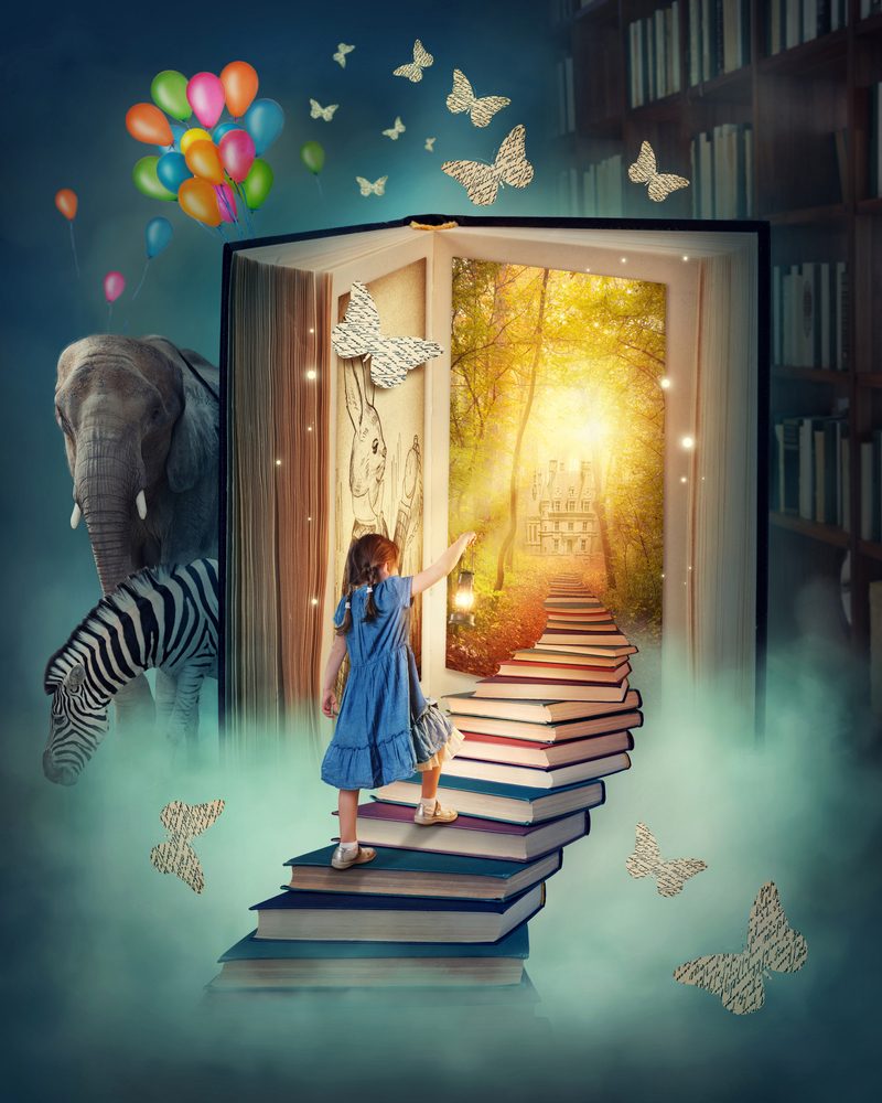قصص الأطفال تفتح الباب أمام خيال طفلك/ Shutterstock