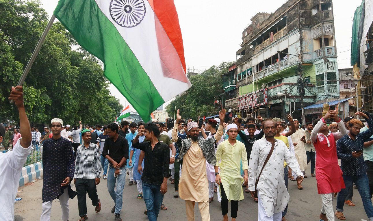 احتجاجات سابقة لمسلمين في الهند/ رويترز