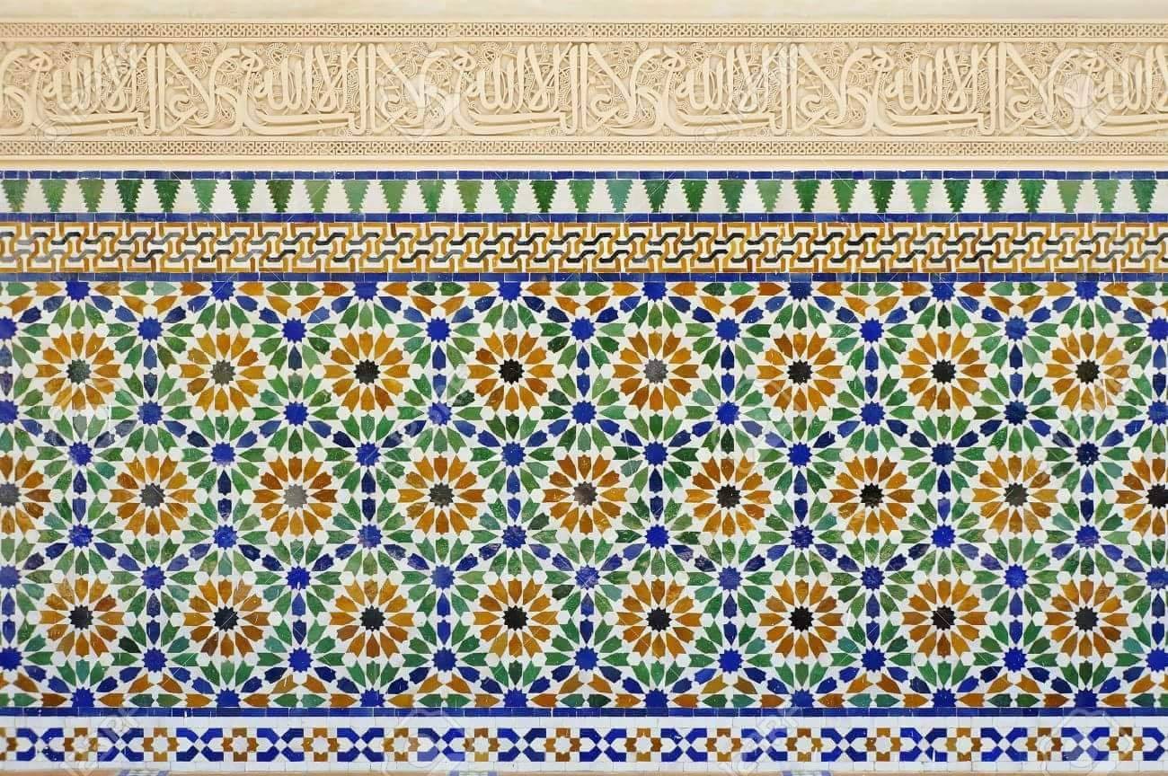 فسيفءا للزليج من الأندلس (مواقع التواصل الاجتماعي)
