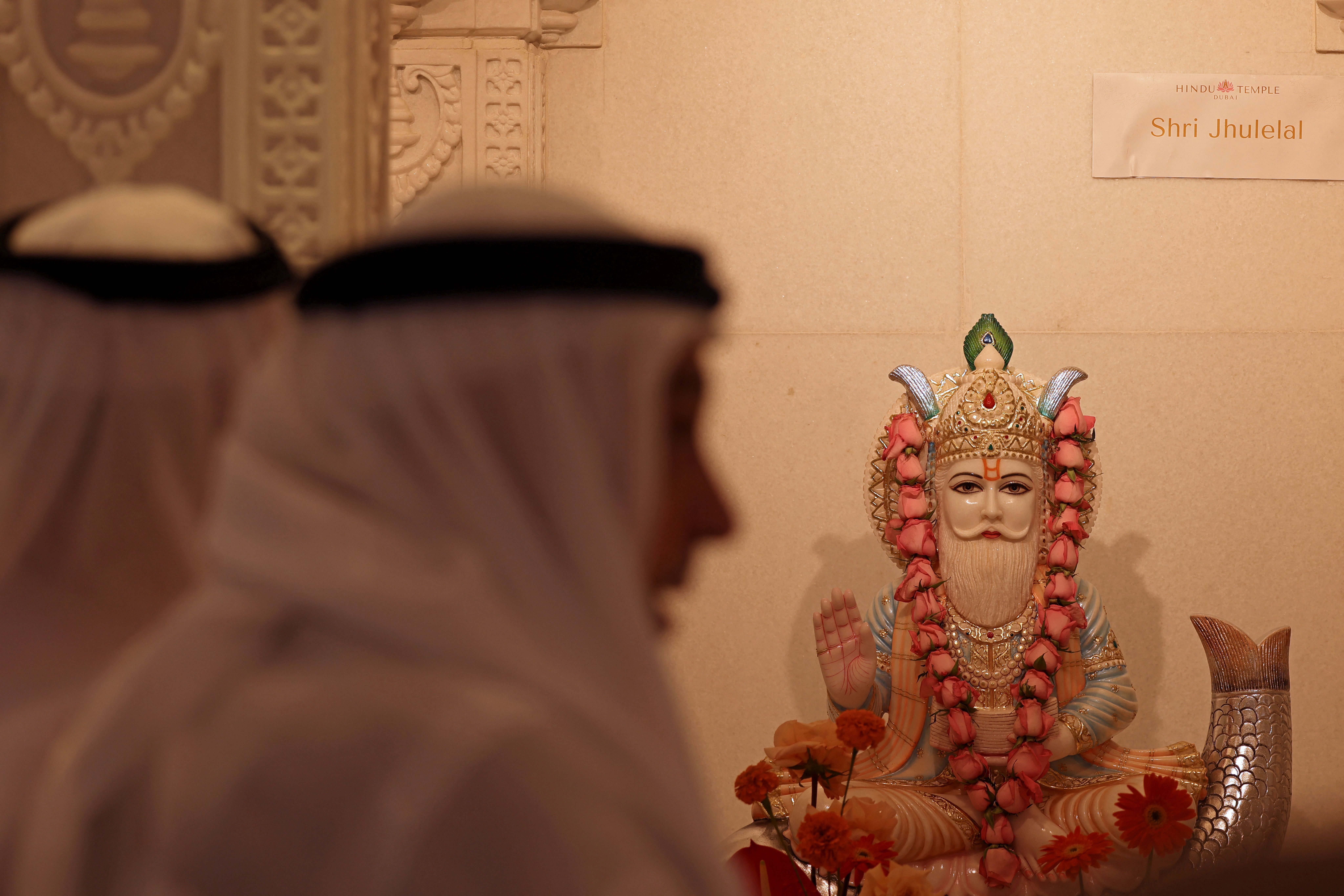 افتتاح أول معبد هندوسي ضخم في دبي Gettyimages-1243723537