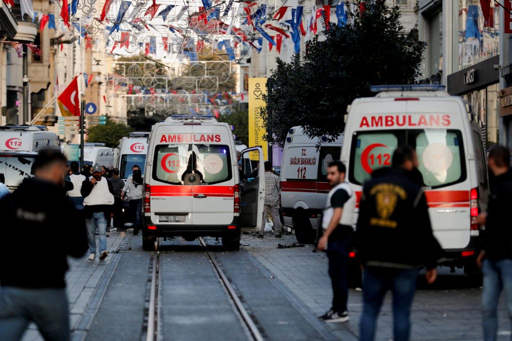 تفجير إسطنبول تركيا 