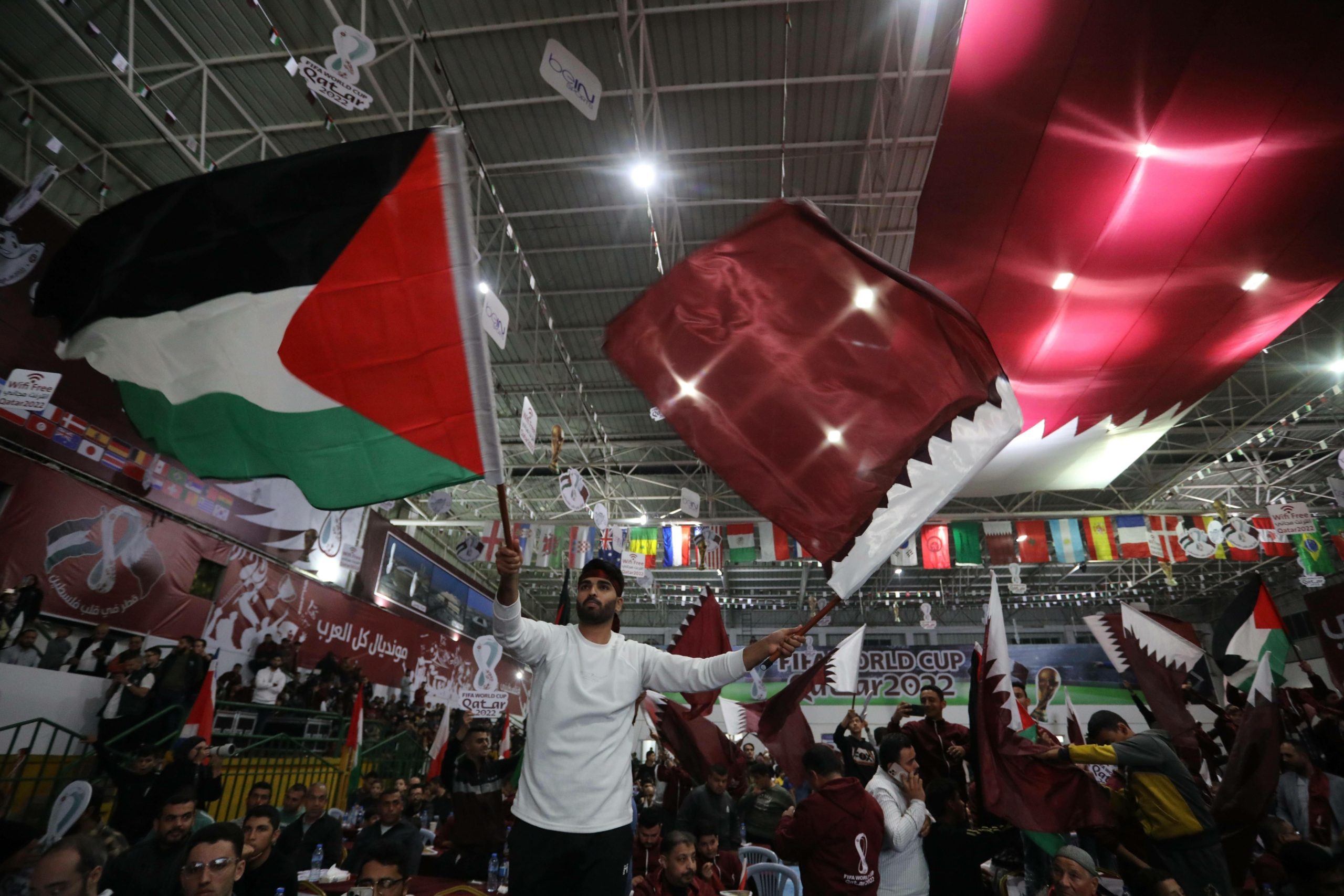 فلسطين قطر إسرائيل
