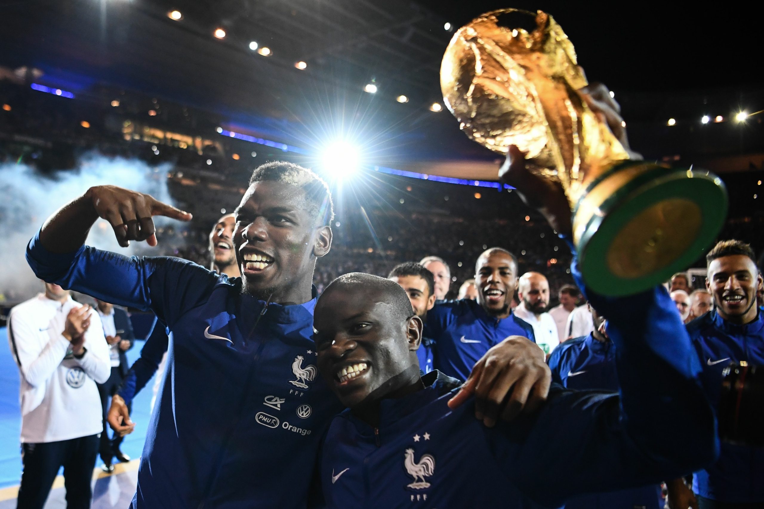 بوغبا وكانتي من النجوم الذين تأكد غيابهم عن كأس العالم 2022 - gettyimages