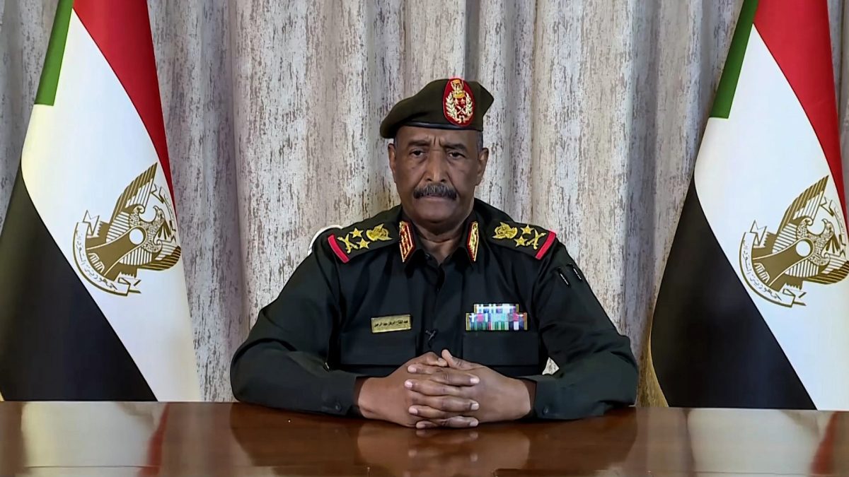 عبد الفتاح البرهان رئيس المجلس السيادي السوداني / تويتر