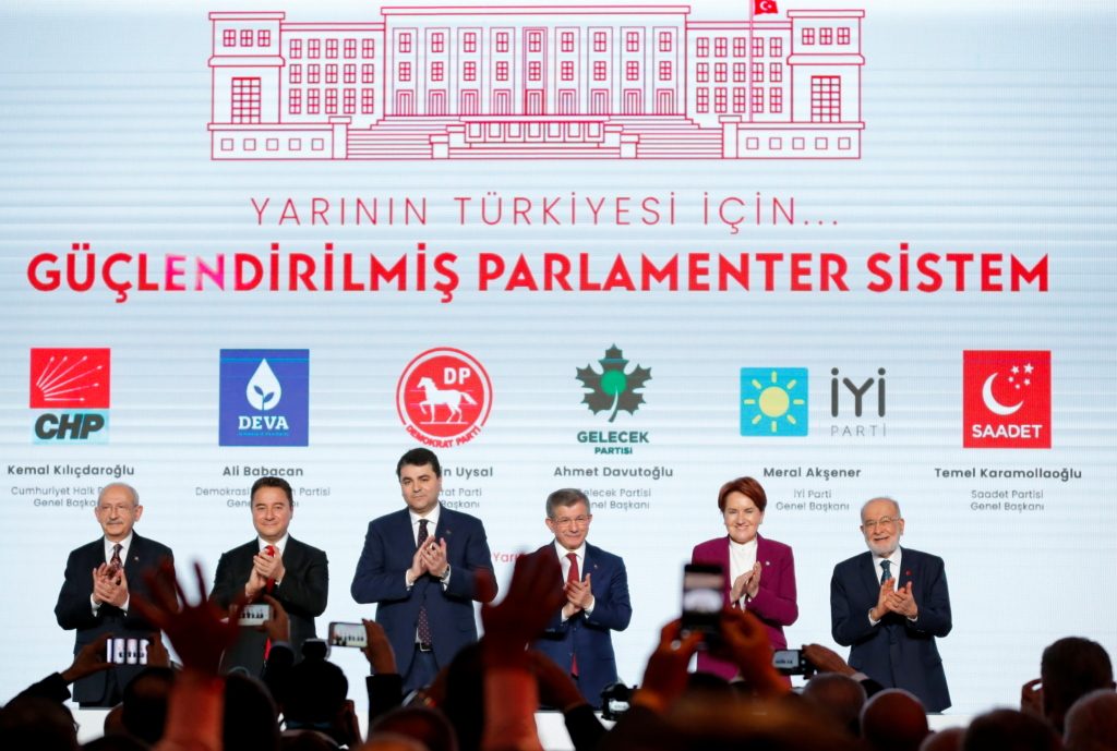 أردوغان انتخابات تركيا الطاولة السداسية
