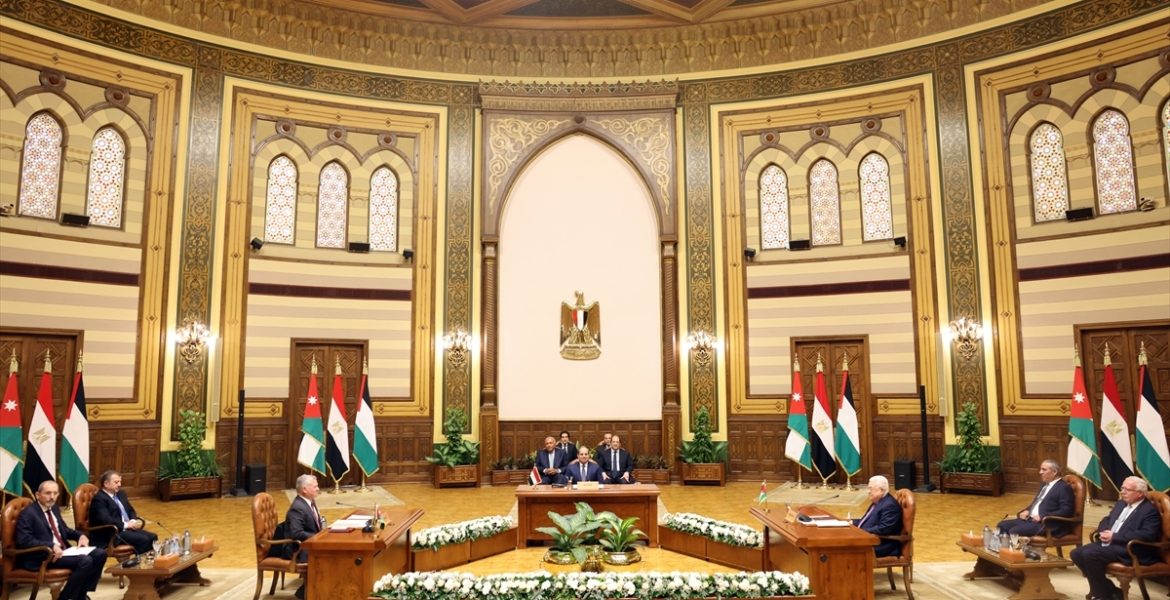 القمة الثلاثية في القاهرة/ الأناضول