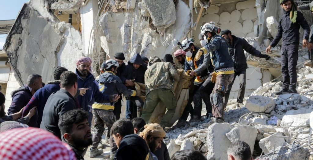 سوريا زلزال الدفاع المدني السوري