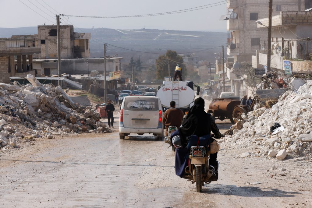 بشار الأسد سوريا زلزال