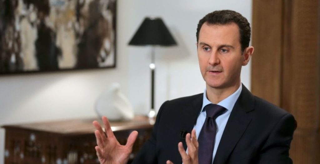 بشار الأسد زلزال سوريا 