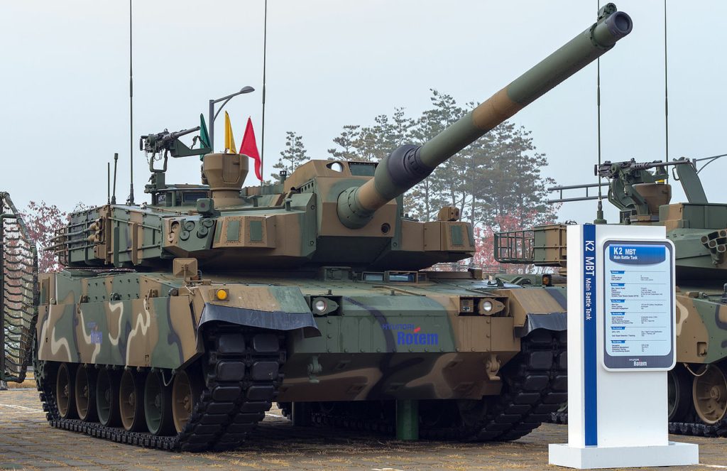 الدبابة الكورية كيه 2 