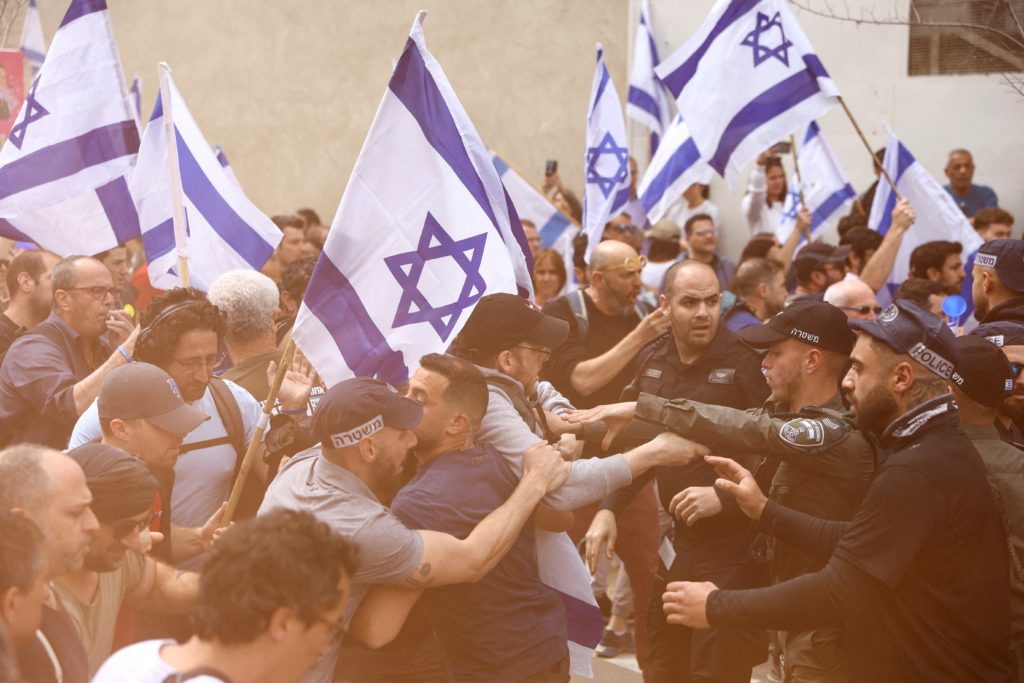 احتجاجات إسرائيل نتنياهو