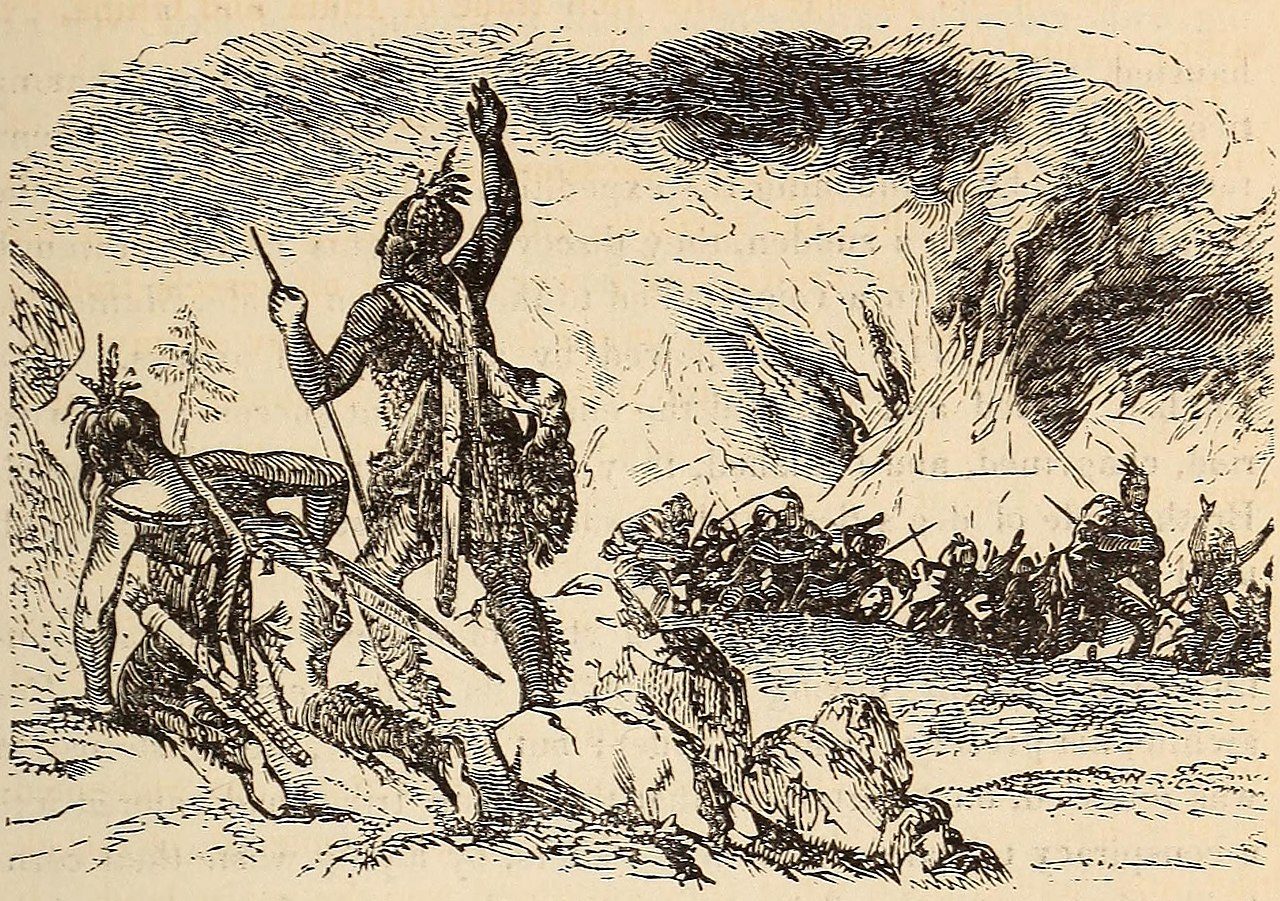 حرب بين السكان الأصليين ومستعمرة رونوك البريطانية  /Wikipedia 