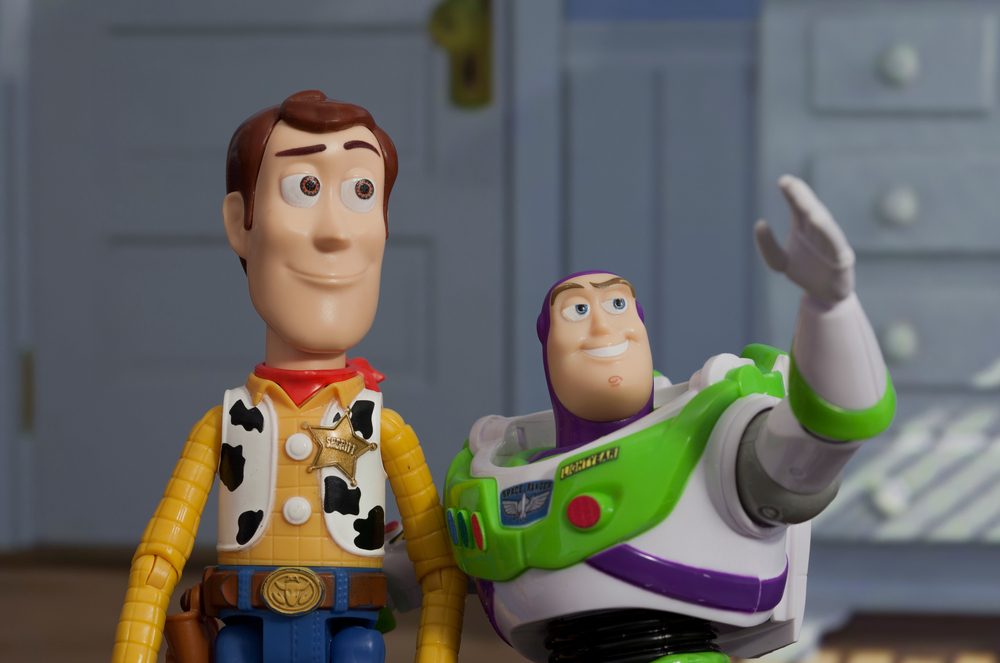 <strong>الفيلم الكرتوني  Toy Story لسنة 1995</strong> /shutterstock 