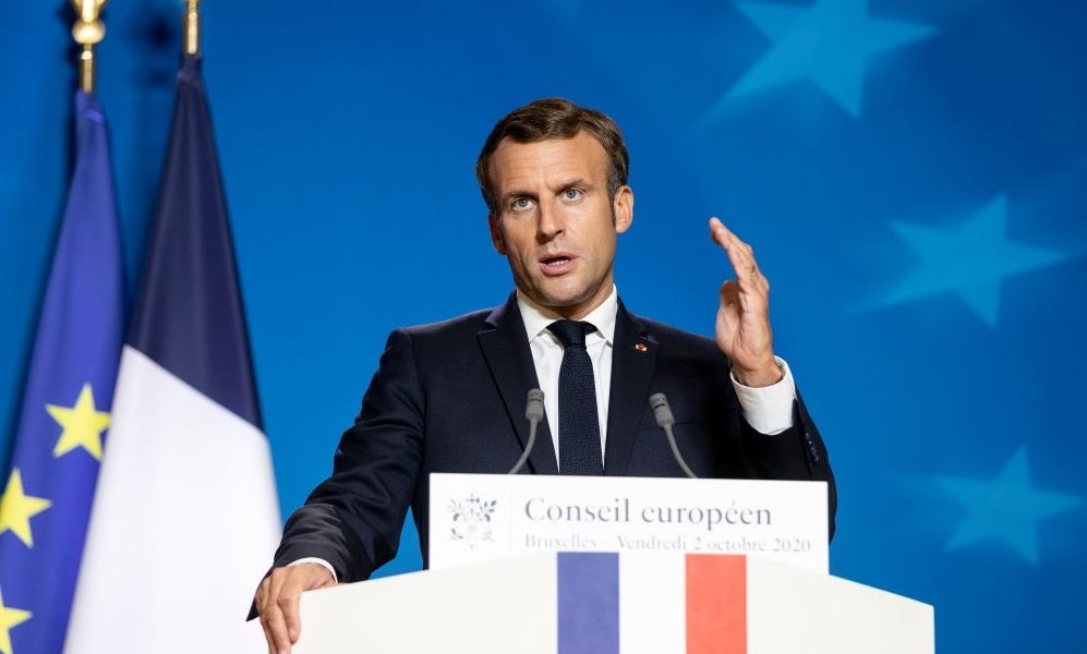 الرئيس الفرنسي إيمانويل ماكرون - Getty Images