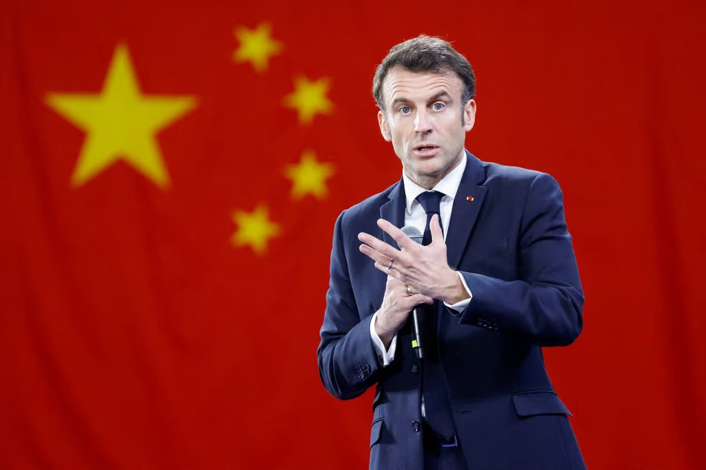 ماكرون فرنسا الصين
