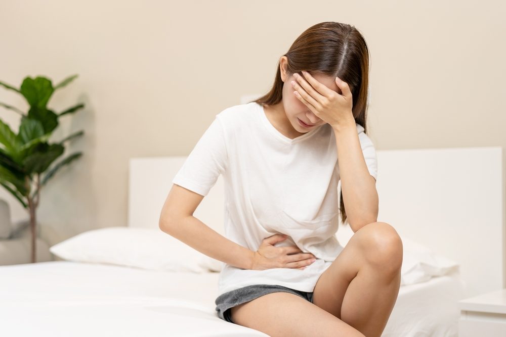 <strong>بداية الحمل قد تكون سبب التشنجات </strong>/ shutterstock