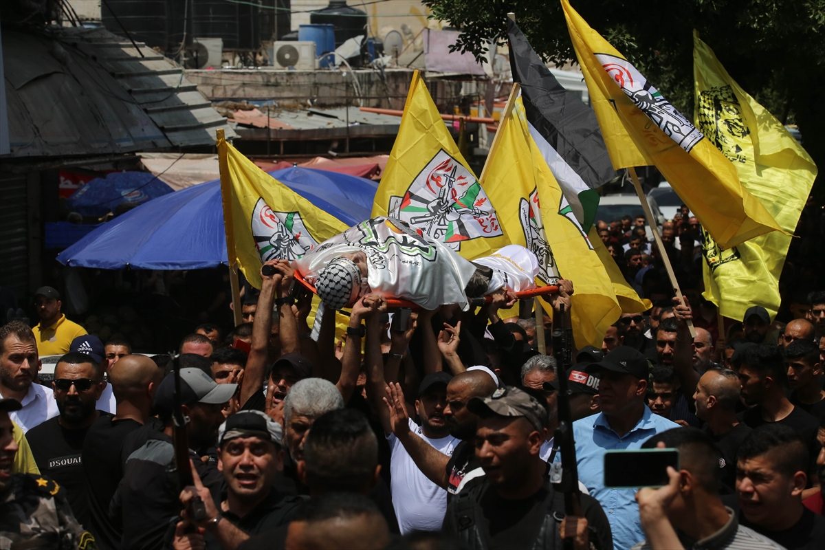 تشييع جثمان الفلسطيني أشرف محمد أمين إبراهيم/الأناضول