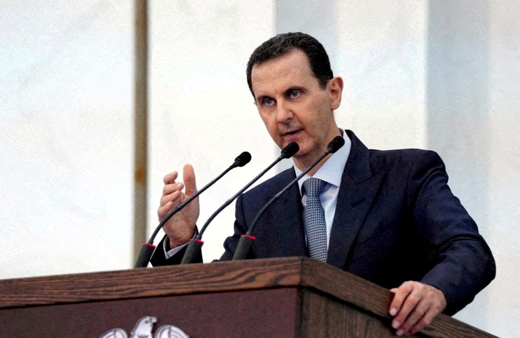 رأس النظام السوري بشار الأسد - رويترز