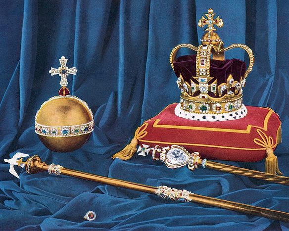 تاج سانت إدوارد الملكي الذي ارتبط بتتويج حاكم بريطانيا منذ عقود - Wikimedia Commons