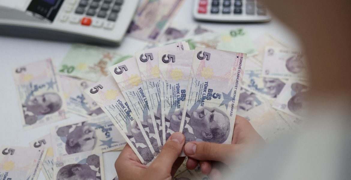 الليرة التركية - توضيحية / رويترز