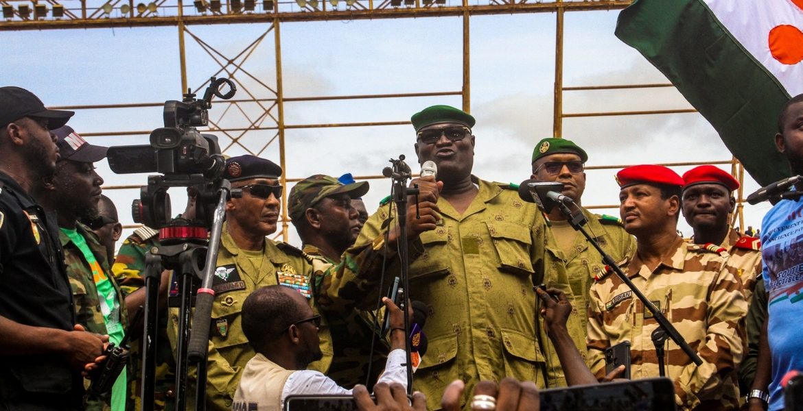 قادة الانقلاب العسكري في النيجر 
