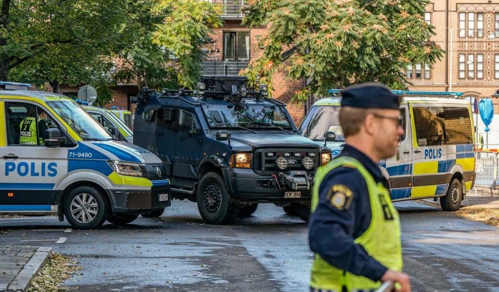 الشرطة في السويد