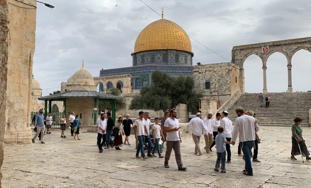 الاحتلال إسرائيل مسيرة - المسجد الأقصى