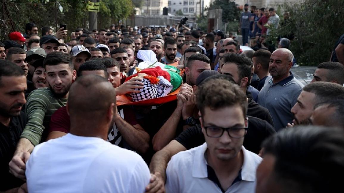 تشييع جثامين 4 شهداء بالضفة<br>