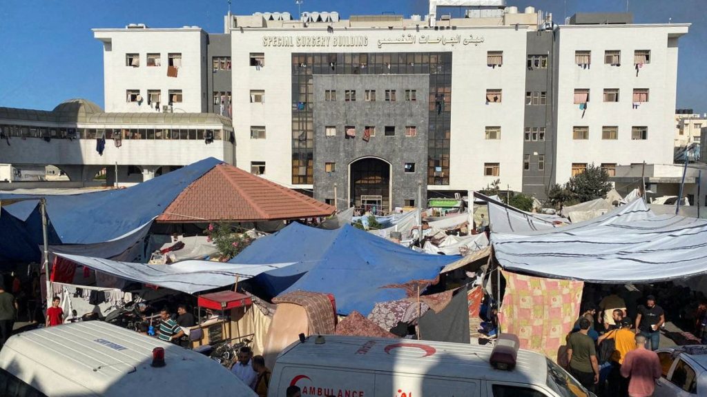 مستشفى الشفاء غزة الاحتلال