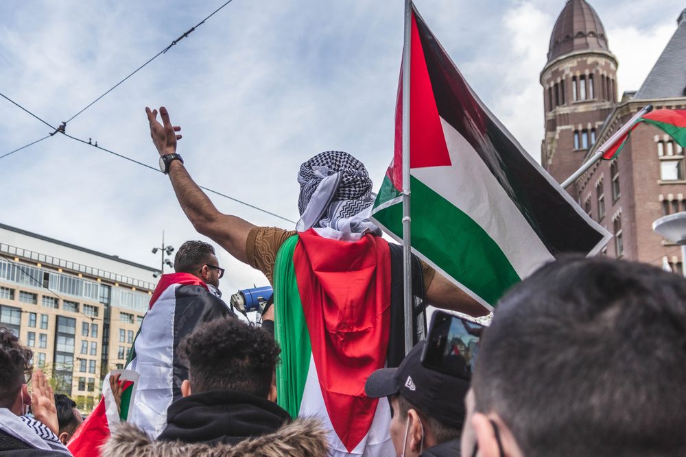احتجاجات بدعم غزة في أوروبا