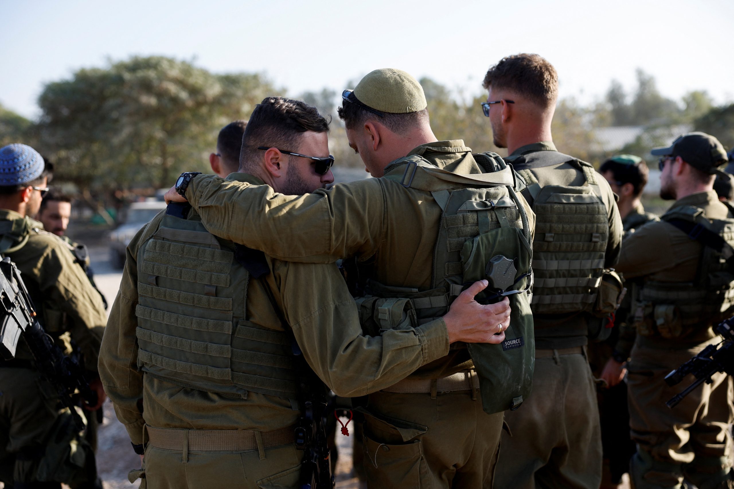 عناصر من جنود الاحتلال الإسرائيلي في غزة / رويترز