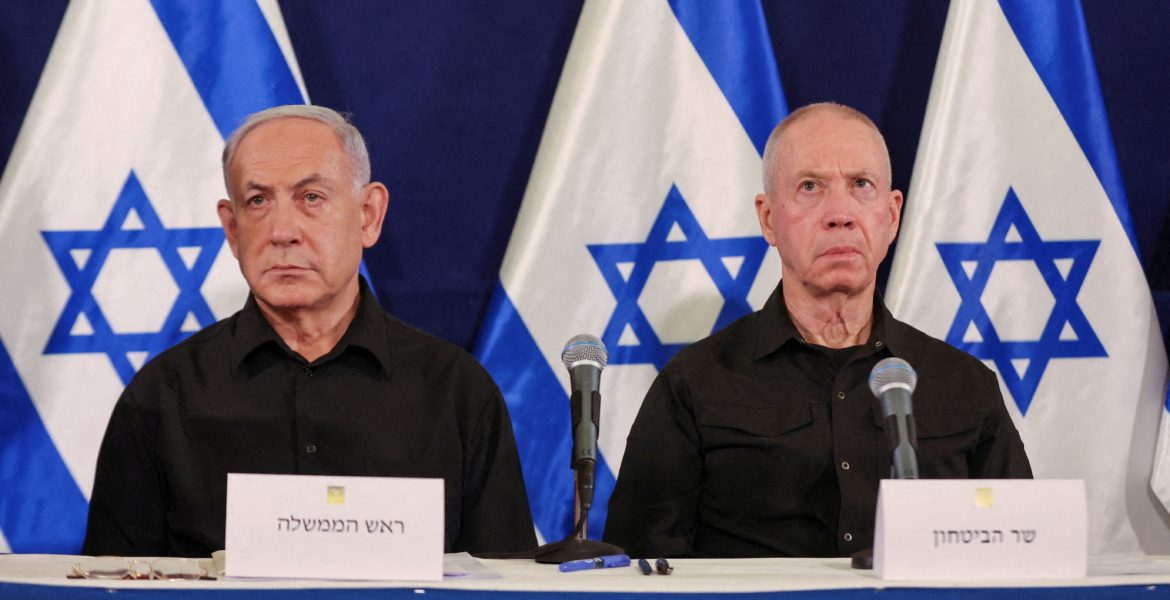 رئيس الوزراء الإسرائيلي بنيامين نتنياهو، ووزير الدفاع يوآف غالانت - رويترز