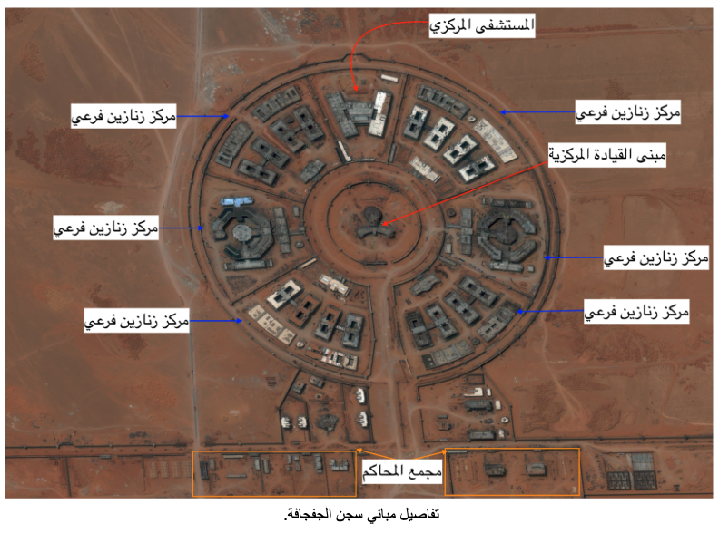 تفاصيل مبنى سجن الجفجافة/ منظمة سيناء لحقوق الإنسان