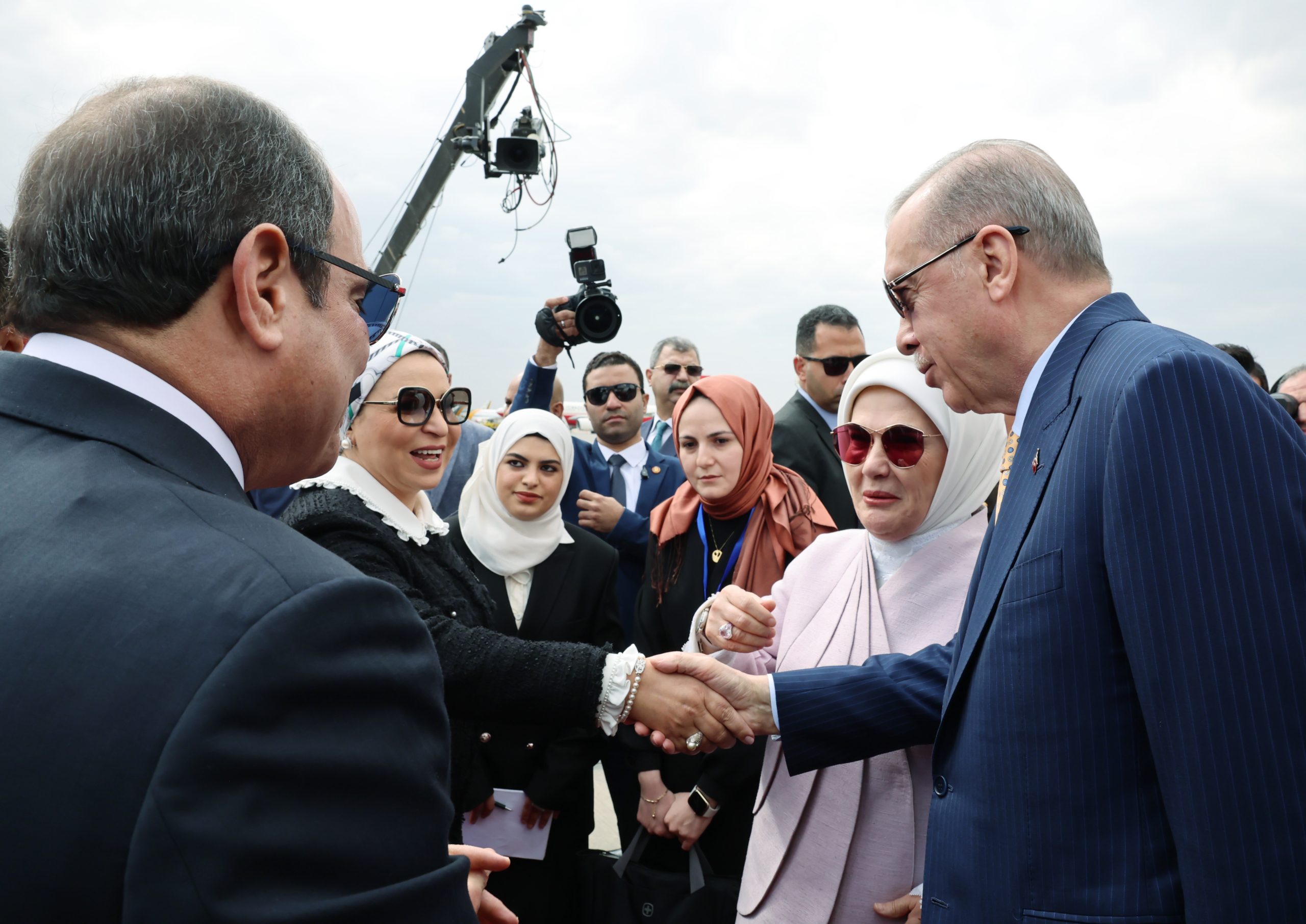السيسي يستقبل أردوغان في القاهرة/الأناضول