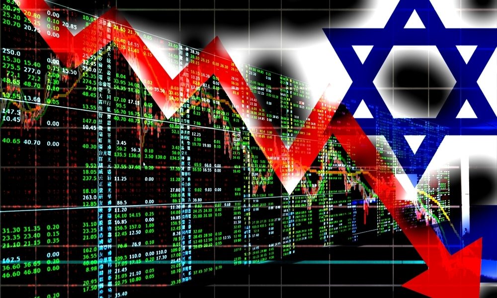 الاقتصاد الإسرائيلي ينكمش بنحو 20% في الربع الأخير من 2023.. والاستثمار يتراجع 70%