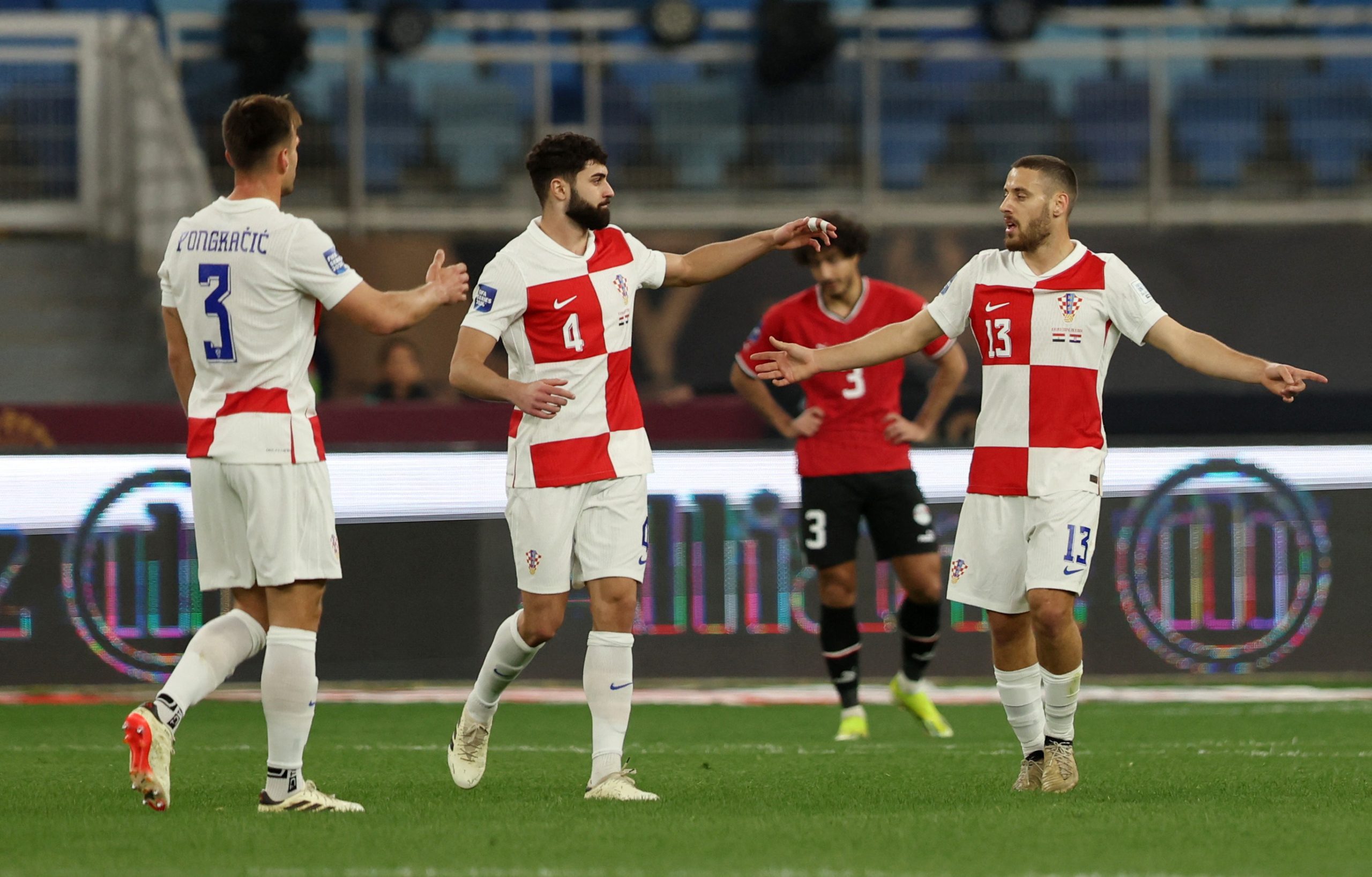 رويترز/ كرواتيا تفوز على مصر وتتوج ببطولة كأس العاصمة الإدارية