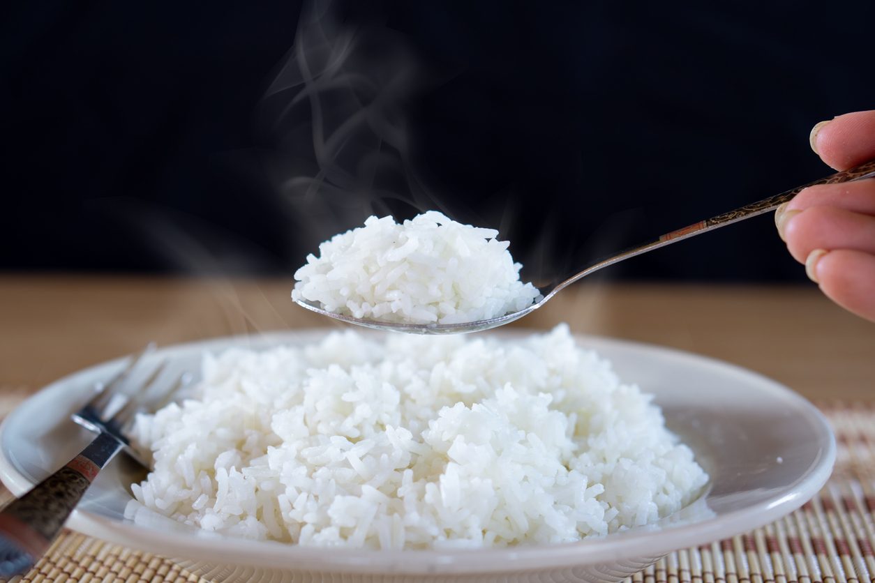 الأرز المطبوخ | istock