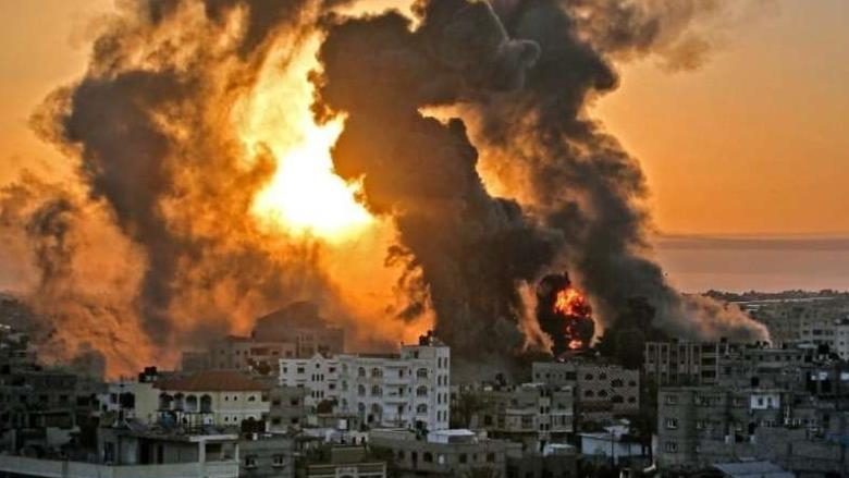 قصف للاحتلال الإسرائيلي على غزة/الأناضول