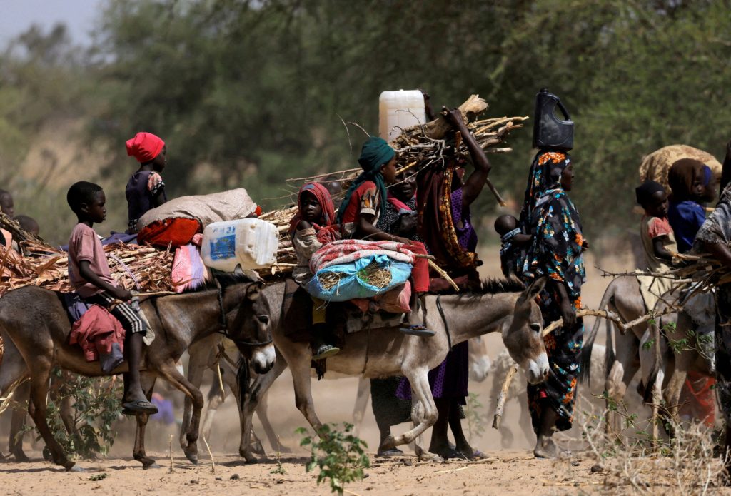 أزمة النازحين السودانيين