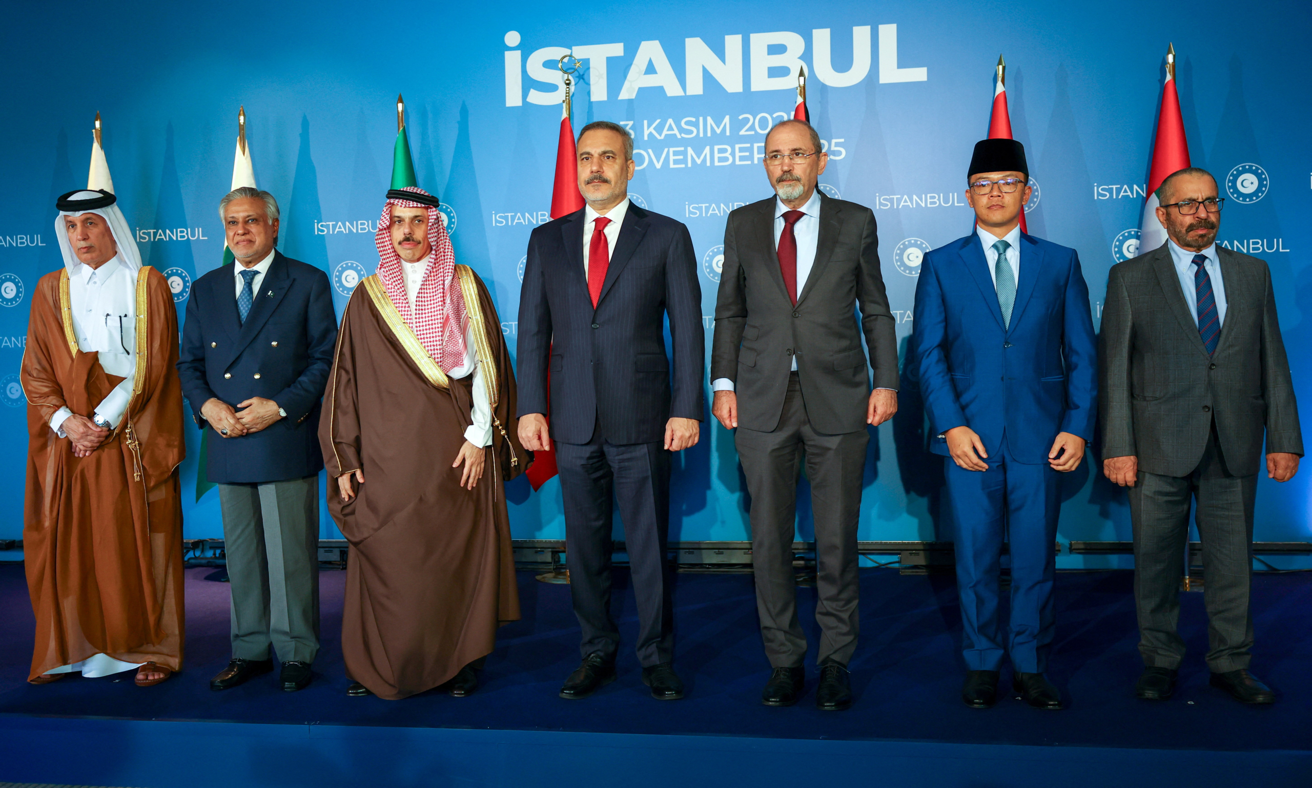 اجتماع وزراء سبع دول عربية وإسلامية بشأن غزة في إسطنبول/ رويترز