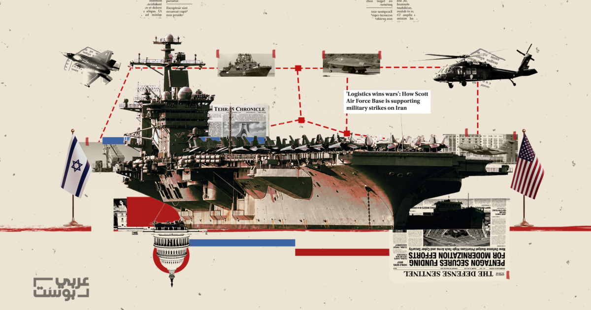 الدعم اللوجستي في حرب إيران.. كيف تتغذى الآلة العسكرية الأمريكية والإسرائيلية لضمان استمرارية حربهما؟